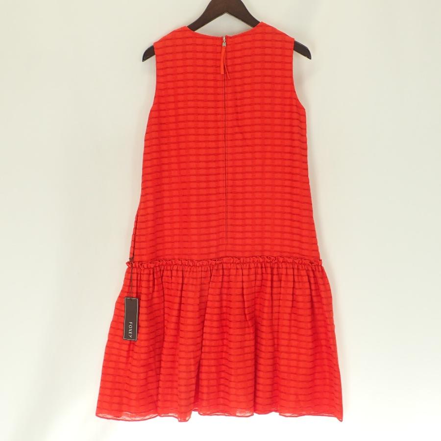 FOXEY 美品/ フォクシー 38170 リネン混 ノースリーブ FOXEY 美品/ フォクシー 38170 リネン混 ノースリーブ