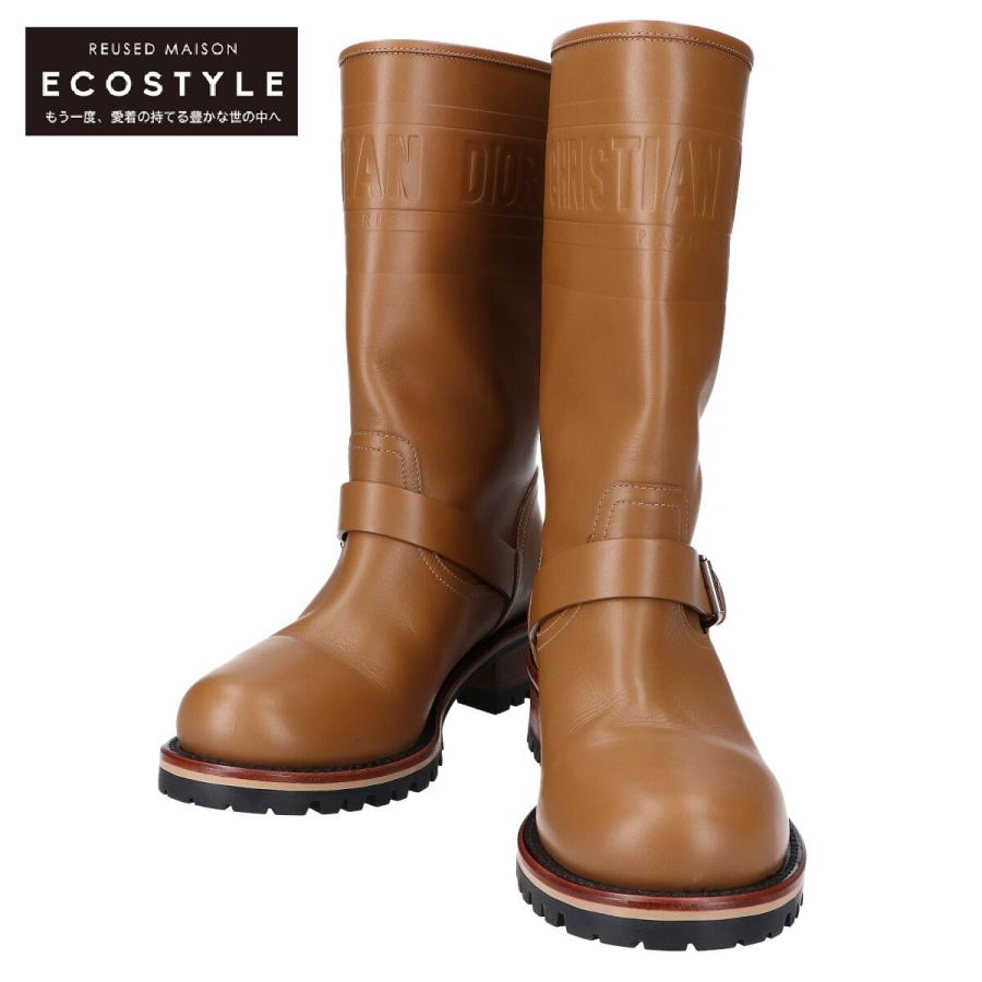 美品/ Dior ディオール ブラウン MD0920 エンジニアブーツ quest boots