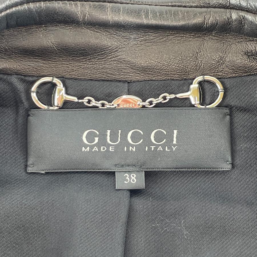 GUCCI（グッチ） ブラック 371225 トムフォード期 ラムレザーダブル