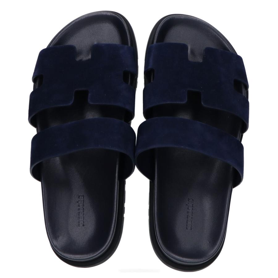 新品同様 HERMES エルメス 201484ZH アンカラ スエード サンダル