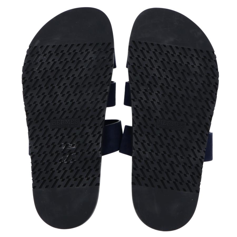 新品同様 HERMES エルメス 201484ZH アンカラ スエード サンダル