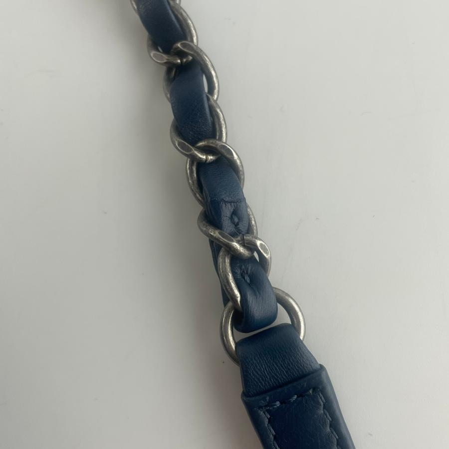 CHANEL 美品/ シャネル 17番台 リアルファー マトラッセ チェーン