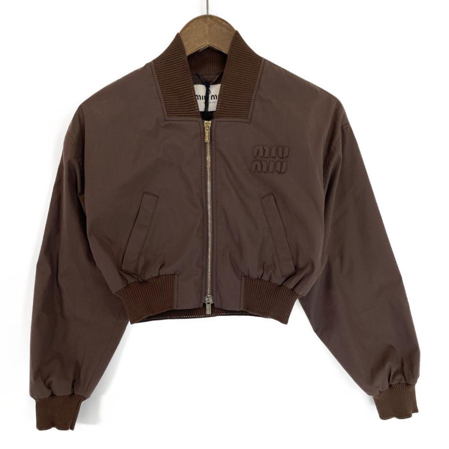 miu miu 07AW ミュウミュウ ボンバージャケット サイズ52 miu miu（ミュウミュウ） 新品同様/国内正規/23年製 ML936 ベルト付