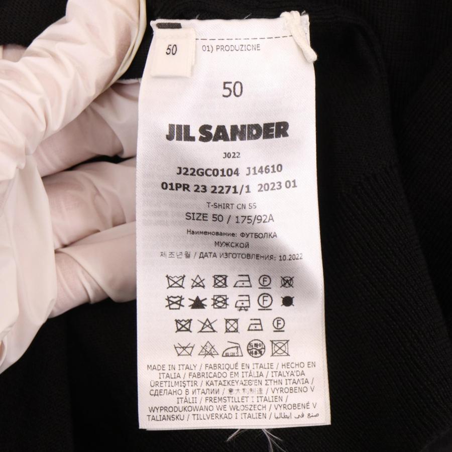 JIL SANDER（ジルサンダー） ブラック 23年春夏 HARMONY ニットTシャツ