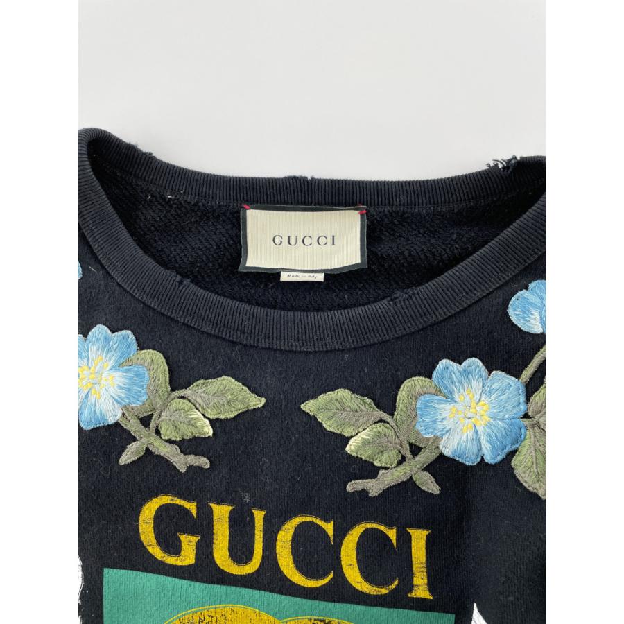 GUCCI（グッチ） 475532 X5U88 フラワー装飾オールドロゴバック