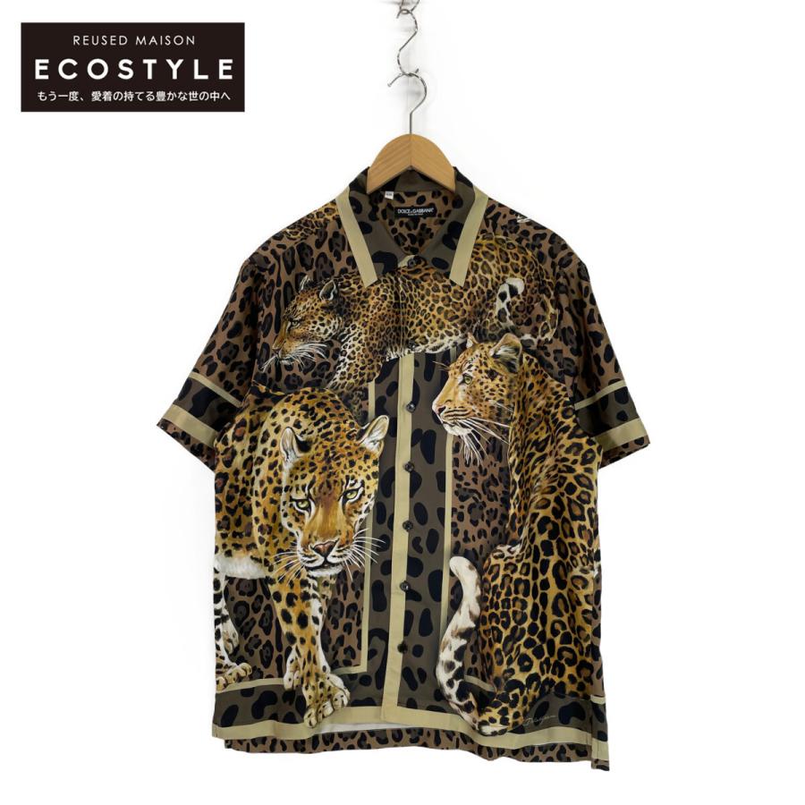 Dolce&Gabbana ドルチェアンドガッバーナ レオパード柄 シャツ 【公式