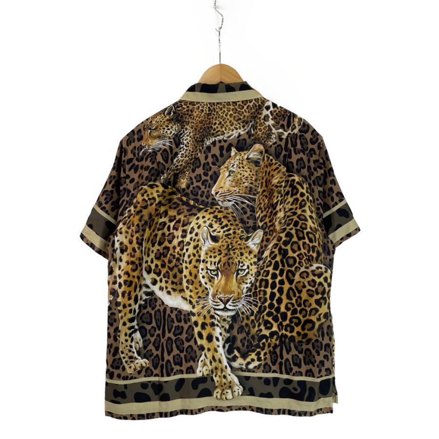 美品】D&G Dolce & Gabbana レオパード柄 半袖ニット 公式ドルチェ