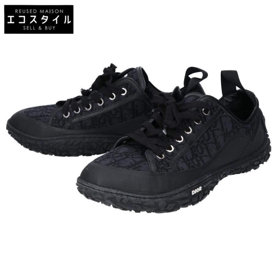 Dior ディオール LS0721 B28 オブリーク ジャカード ラバー ロートップ 