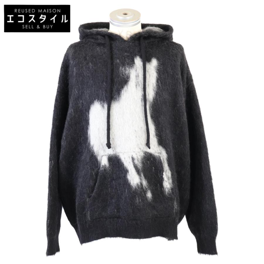 CELINE モヘアニットパーカー CELINE(セリーヌ) モヘアニットパーカー 2A50K719M ネイビー