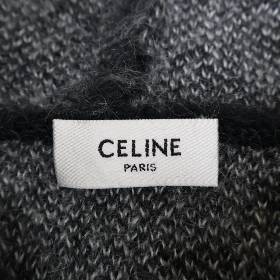CELINE モヘアニットパーカー CELINE セリーヌ ニット パーカー RY01K0ZPY.38NO レディース