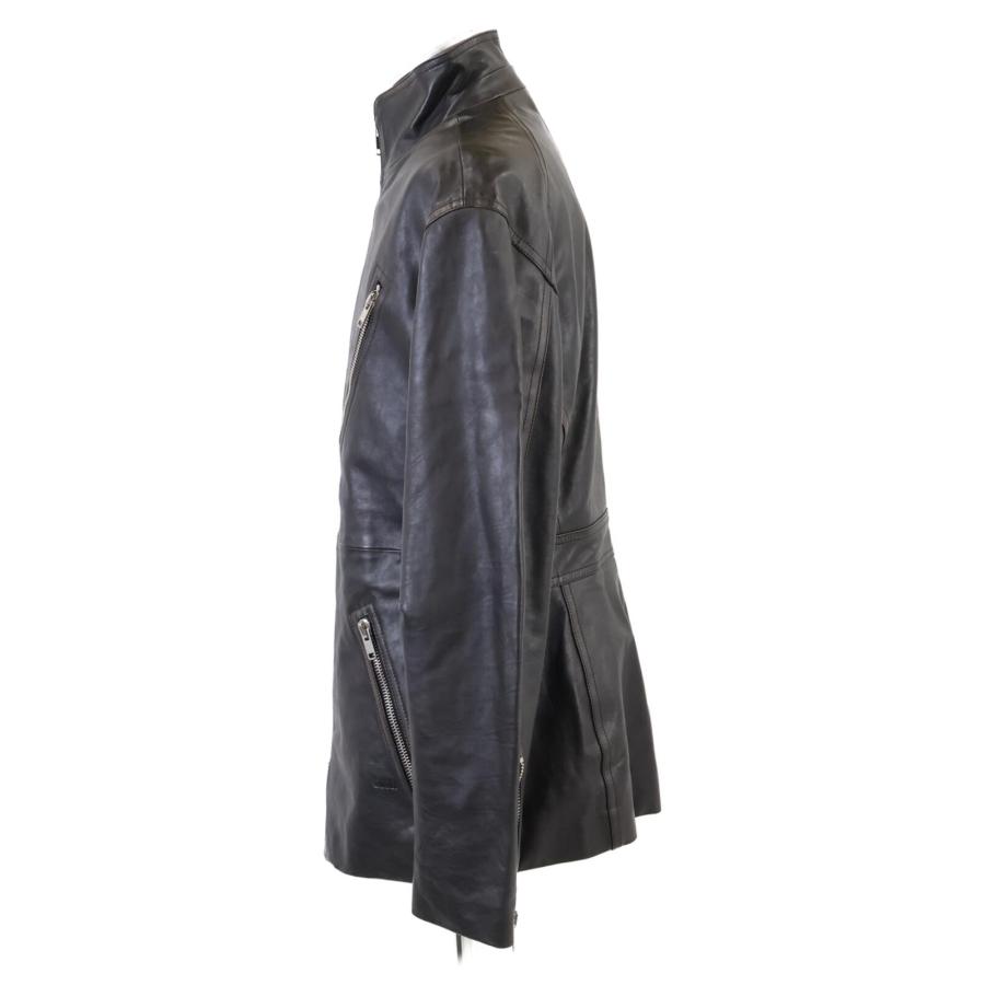 美品/国内正規 DIOR HOMME ディオールオム 243L411A0652 レザー ロング