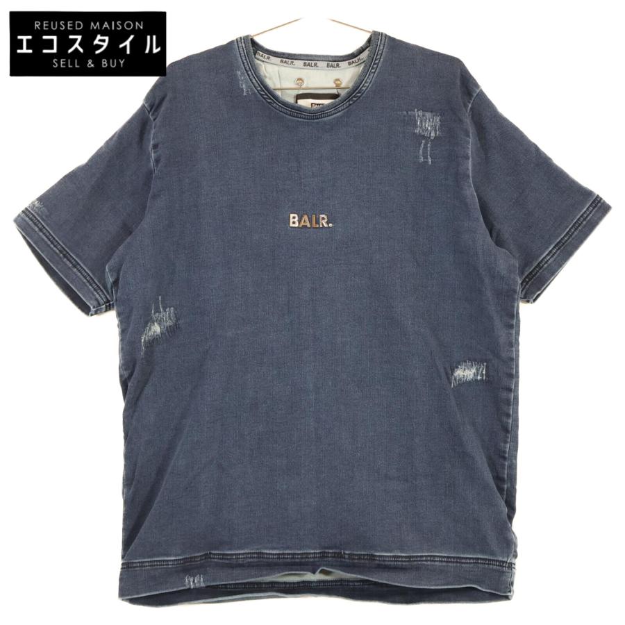 BALR. ボーラー インディゴ 日本限定 Tシャツ インディゴ XL トップス 