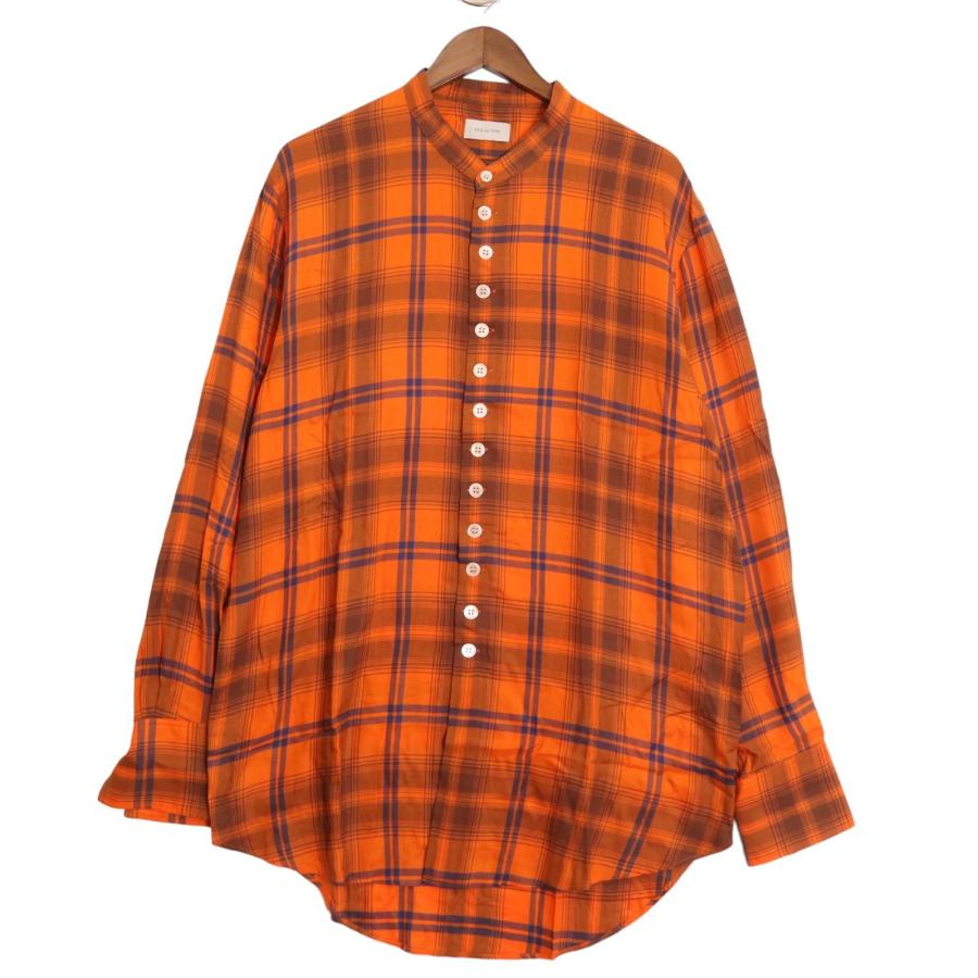 BED J.W. FORD ベッドフォード オレンジ 21SS-B-BL02 チェック柄