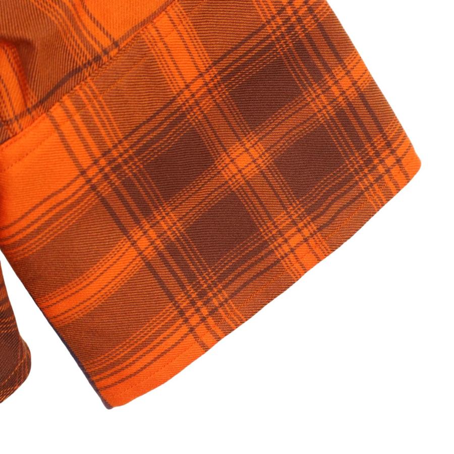 BED J.W. FORD ベッドフォード オレンジ 21SS-B-BL02 チェック柄