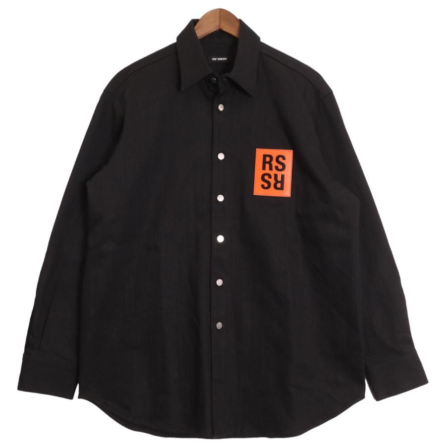 RAF SIMONS ラフシモンズ ブラック 182-241 キャリーオーバーデニム 