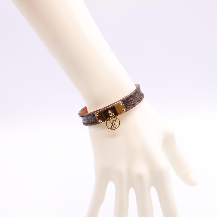 LOUIS VUITTON ルイヴィトン M4150 ブレスレット・ロゴマニア 