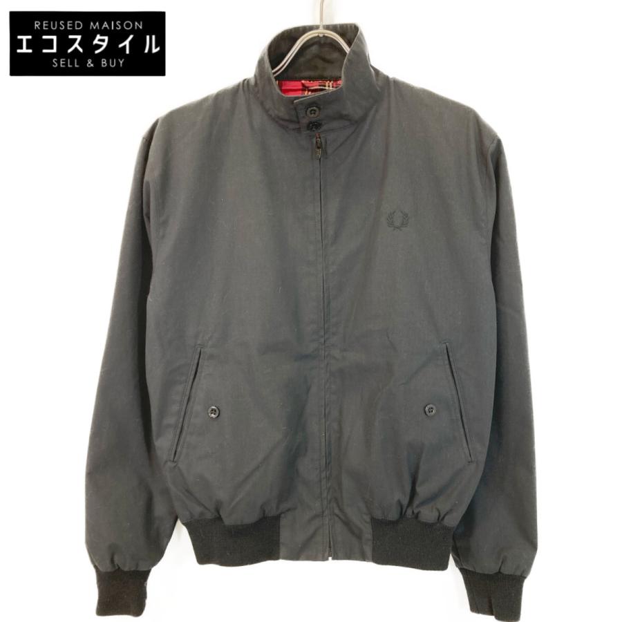 フレッドペリー　スイングトップ FRED PERRY フレッドペリー ブラック スイングトップ 36 ジャケット