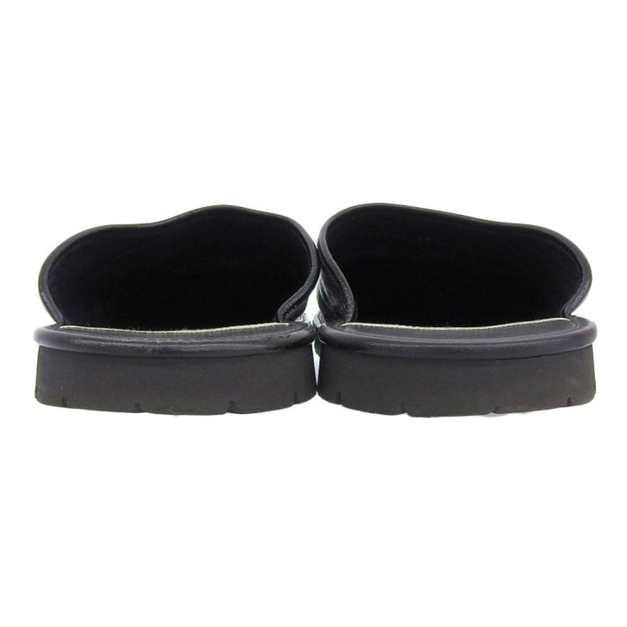 GUCCI グッチ レザー ホースビット サンダル メンズ ブラック 10 