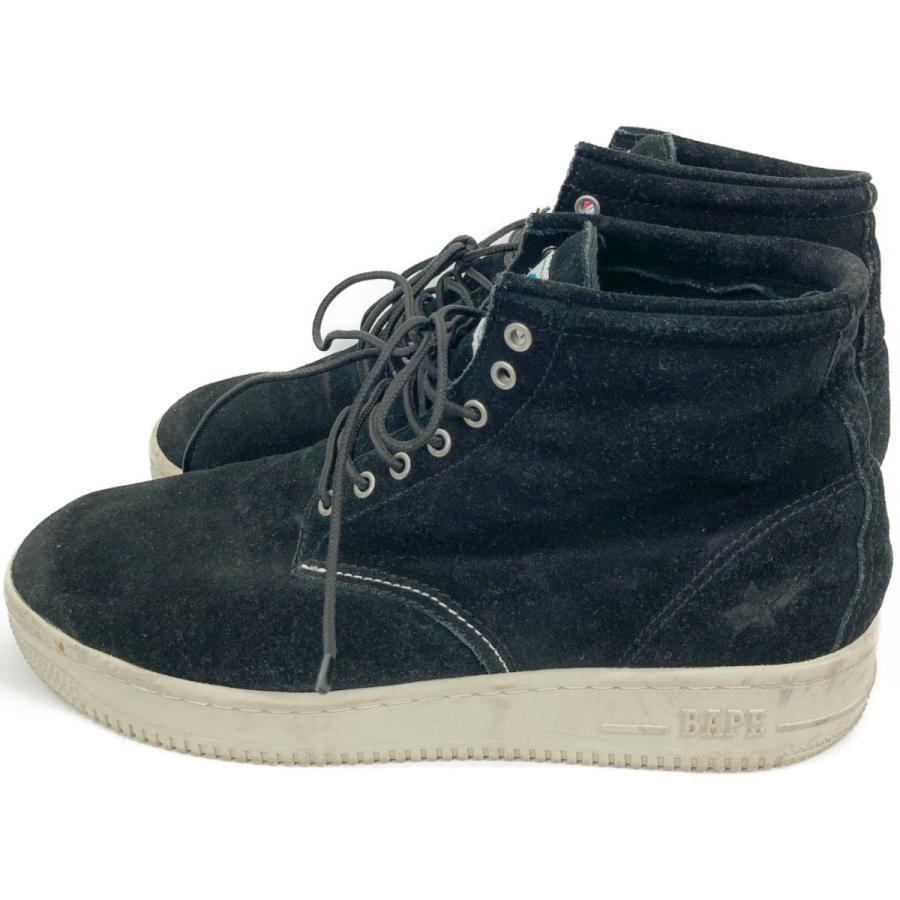 A BATHING APE アベイシングエイプ スエード ワーク ブーツ 28.5