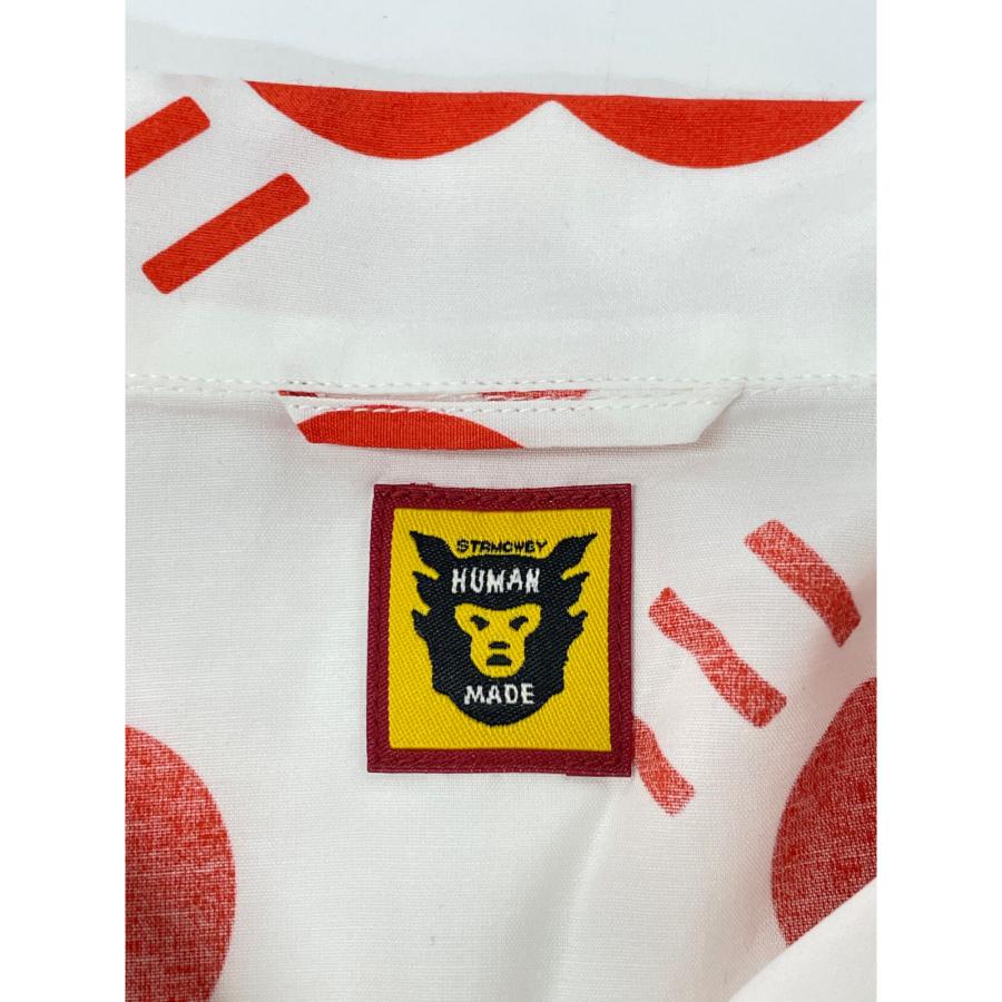 HUMAN MADE アロハシャツ XL HUMAN MADE ヒューマンメイド ホワイト×レッド ハート アロハ