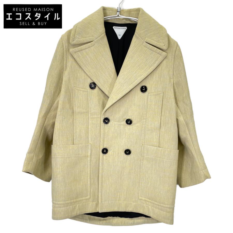 BOTTEGA VENETA ウールダブルブレストコート 24SS NEW】BOTTEGA VENETA_women / ダブルブレストコート (BOTTEGA