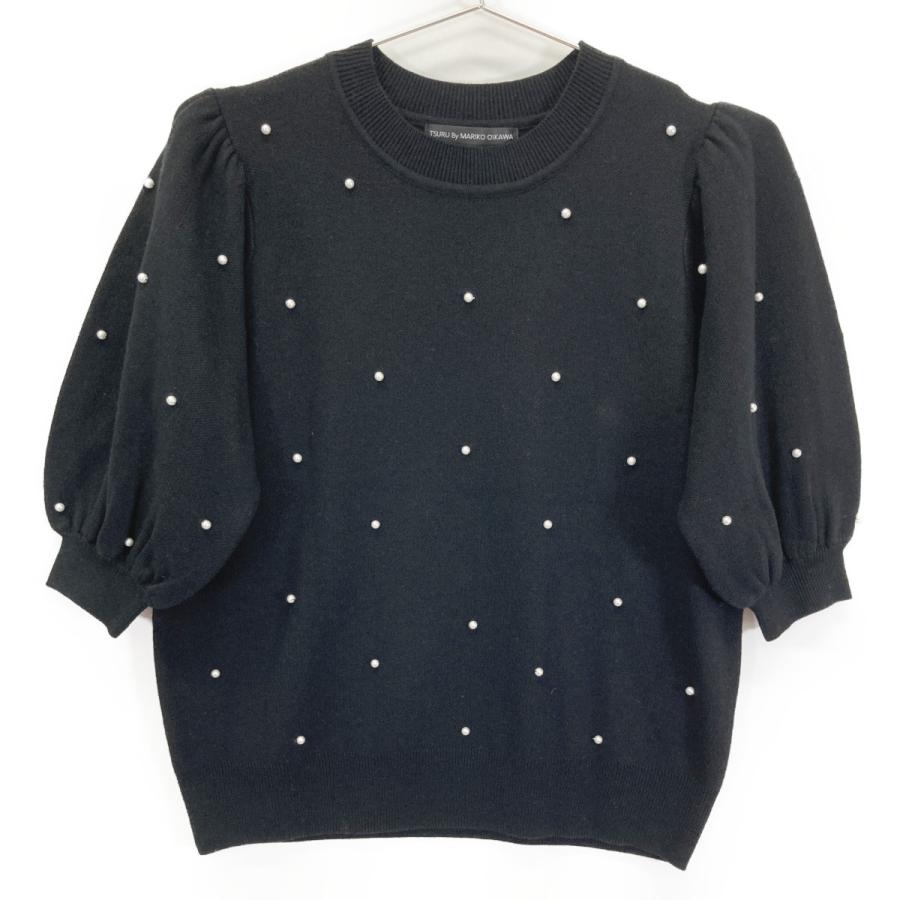 TSURU BY MARIKO OIKAWA ツルバイマリコオイカワ ブラック KN-2242240