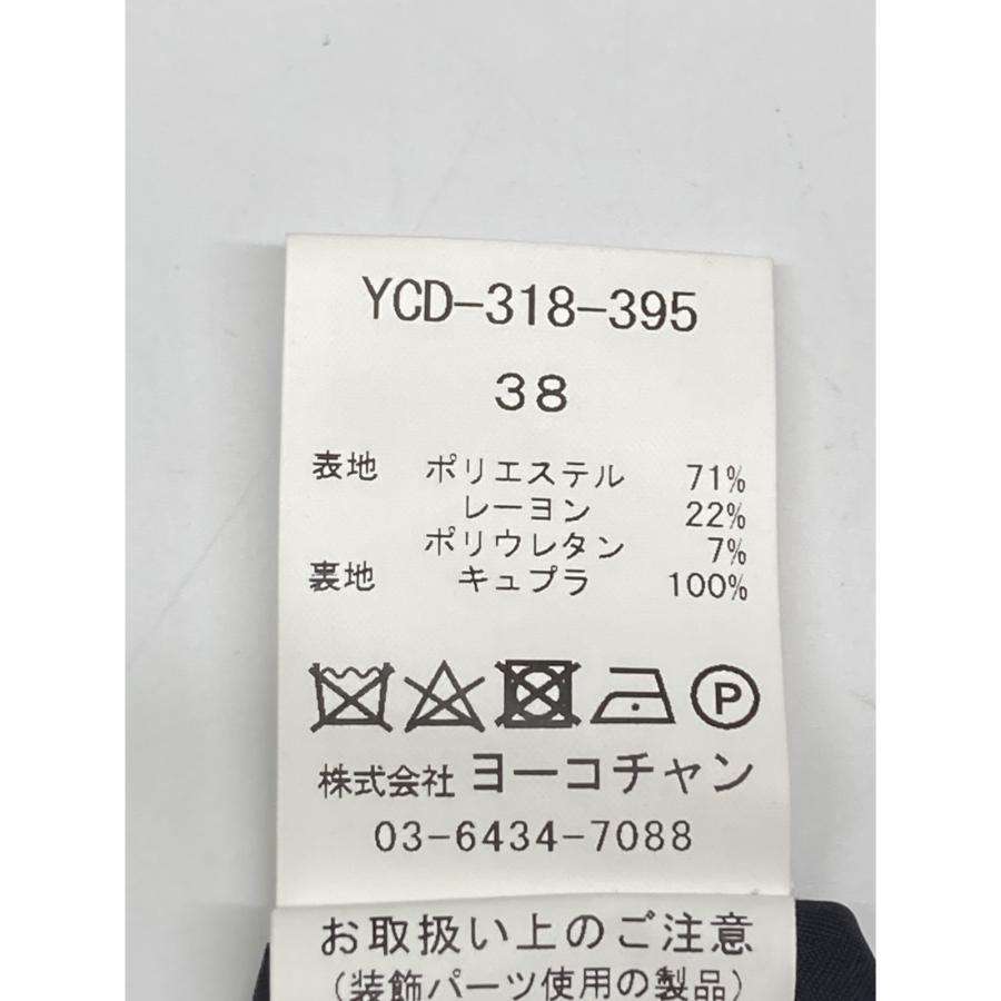 YOKOCHAN ヨーコチャン ブラック YCD-318-395 パール付きワンピース 38