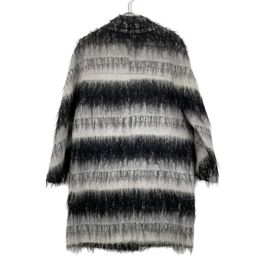MARNI マルニ 13-14AW ブラック/グレー CPMAO10A00TW577 モヘア混 チェスターコート ブラック グレー 40 コート ウール レディース 中古の画像