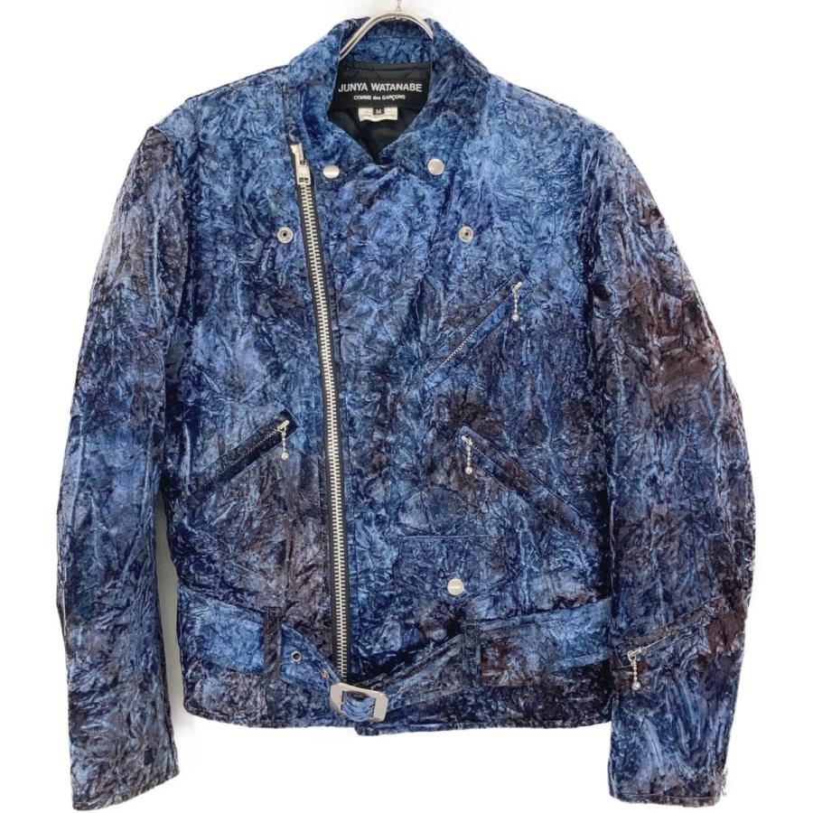 JUNYA WATANABE cdg ベロア ライダースジャケット FW2012 JUNYA WATANABE cdg ベロア ライダースジャケット FW2012