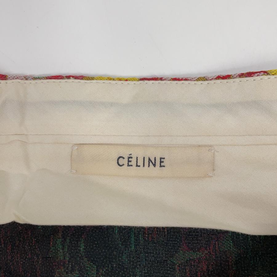 CELINE（セリーヌ） ゴールド 花柄 ゴブラン織り 2F83/3904 フィービー