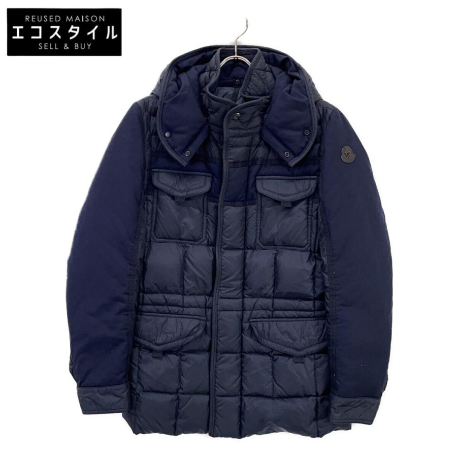 最終値下げ　モンクレール　JACOB ダウンジャケット　フード付き　M MONCLER（モンクレール） JACOB ジェイコブ ダウンジャケット 2 メンズ