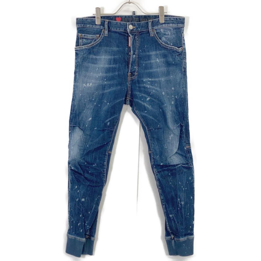ディースクエアード 24年製 S74KB0860 トラックデニムパンツ 48 DSQUARED2（ディースクエアード） 24年製 S74KB0860 トラックデニム