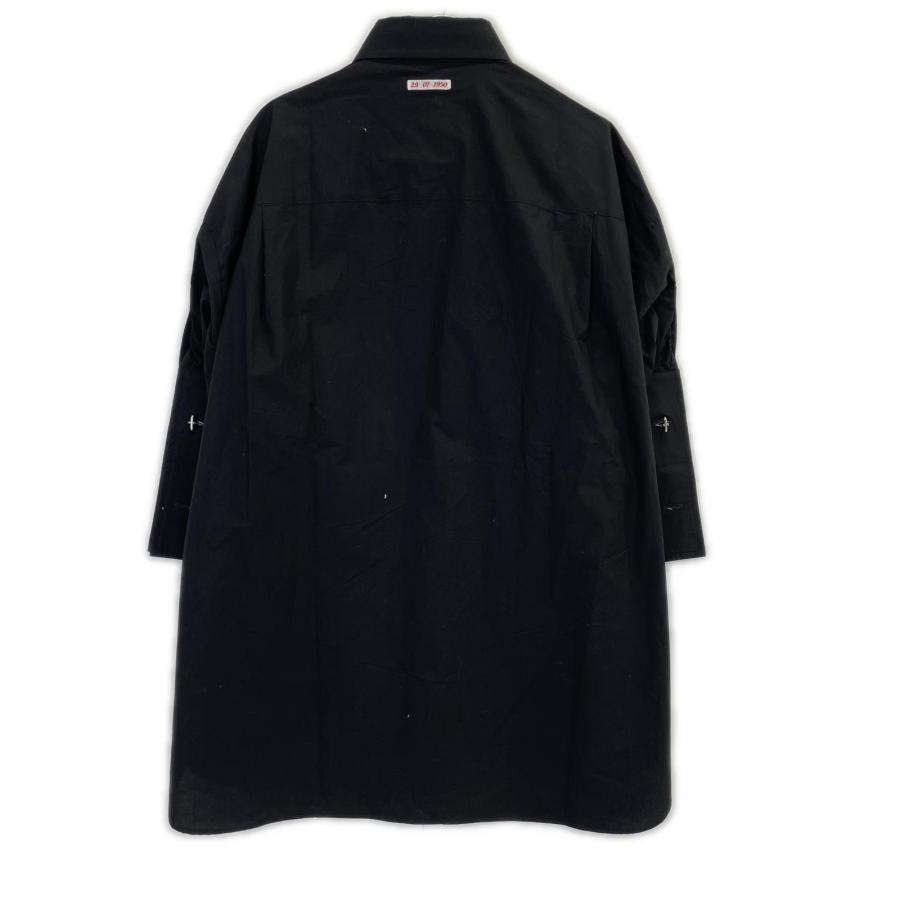 RAF SIMONS ラフシモンズ MOD.221-247A オーバーサイズショートスリーブシャツ M メンズの画像