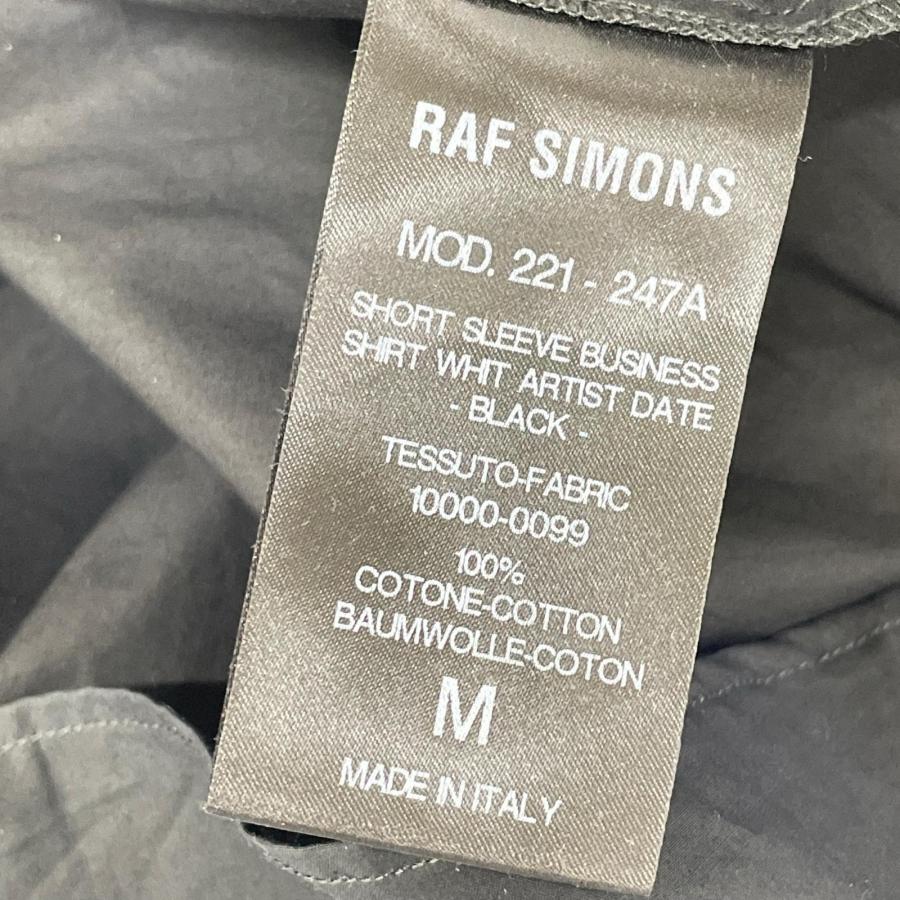 RAF SIMONS ラフシモンズ MOD.221-247A オーバーサイズショートスリーブシャツ M メンズの画像