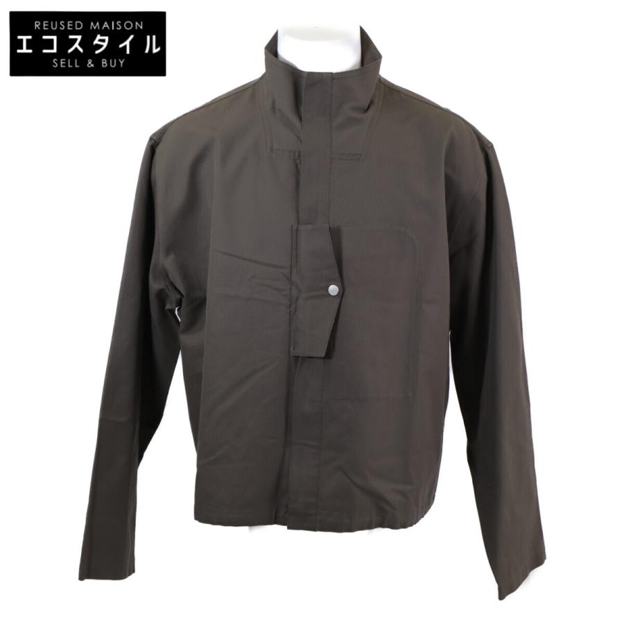 美品/国内正規 HERMES エルメス 466130H4 コットンツイル ジップアップ