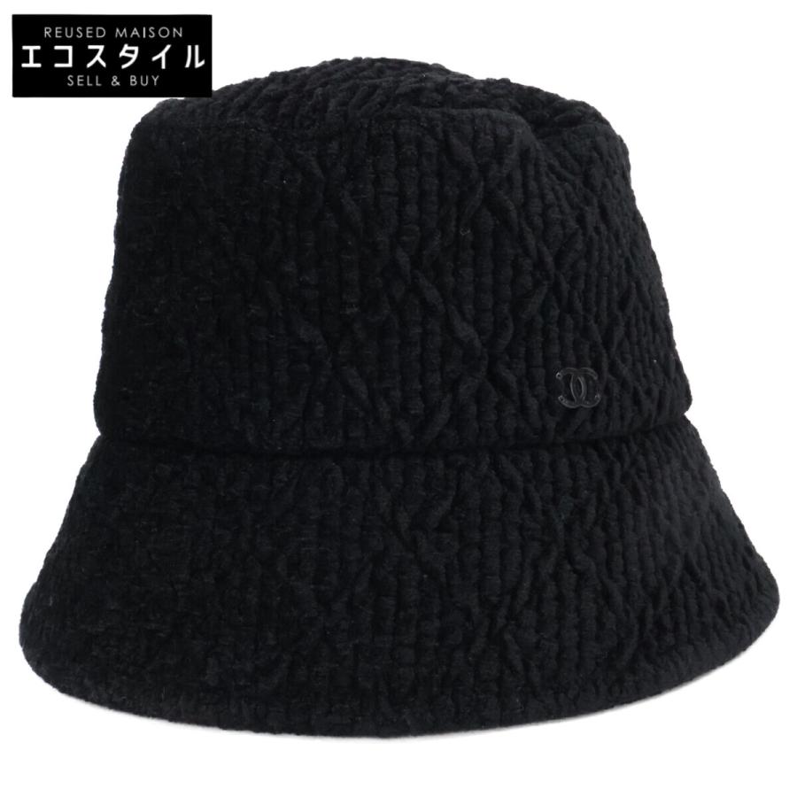 CHANEL（シャネル） 美品 ココマーク ビスコース バケットハット 帽子 