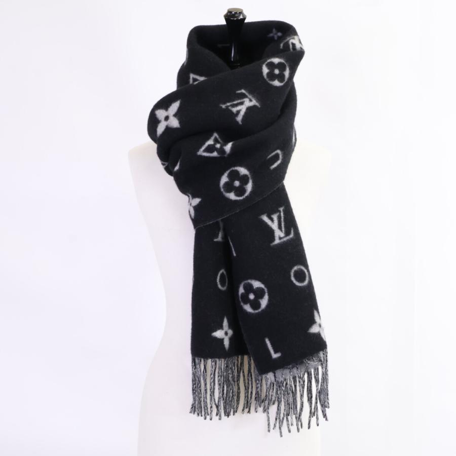 LOUIS VUITTON ルイヴィトン 美品 国内正規 M97143 カシミヤ100 レイキャビク・クラウド・スカーフ 美品 国内正規 LOUIS VUITTON ルイヴィトン M97143 カシミヤ100