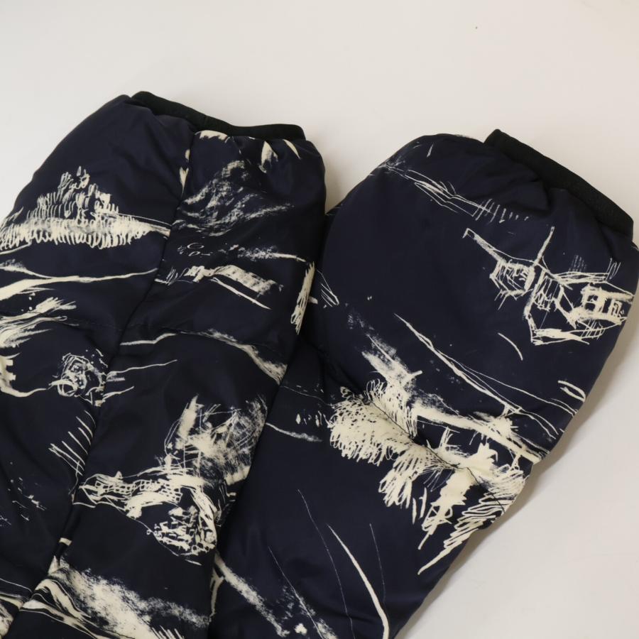 MONCLER（モンクレール） NEUVIC 総柄 斜めジップ フーディダウン