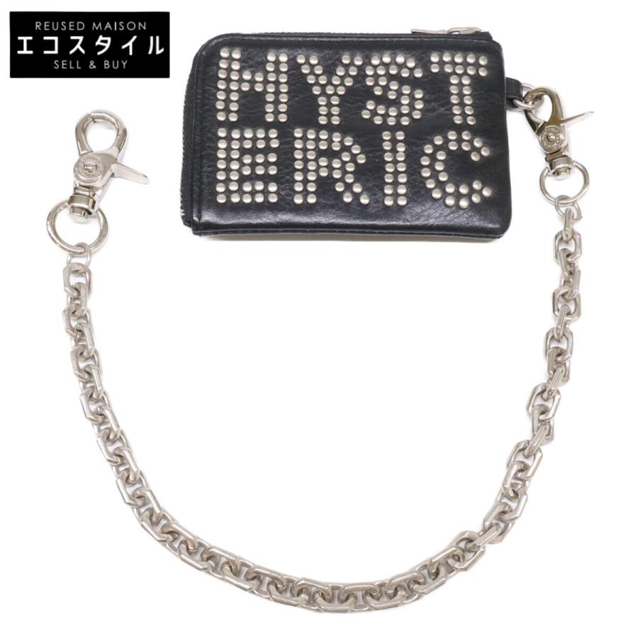 【極太】Hysteric Glamour ウォレットチェーン ブラック HGロゴ HYSTERIC GLAMOUR（ヒステリックグラマー） ウォレットチェーン付 ロゴ