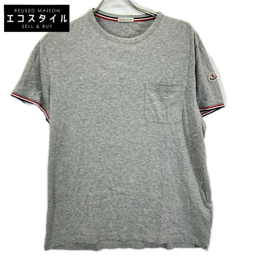 MONCLER（モンクレール） 16SS C10918019800 グレー 胸ポケ Tシャツ