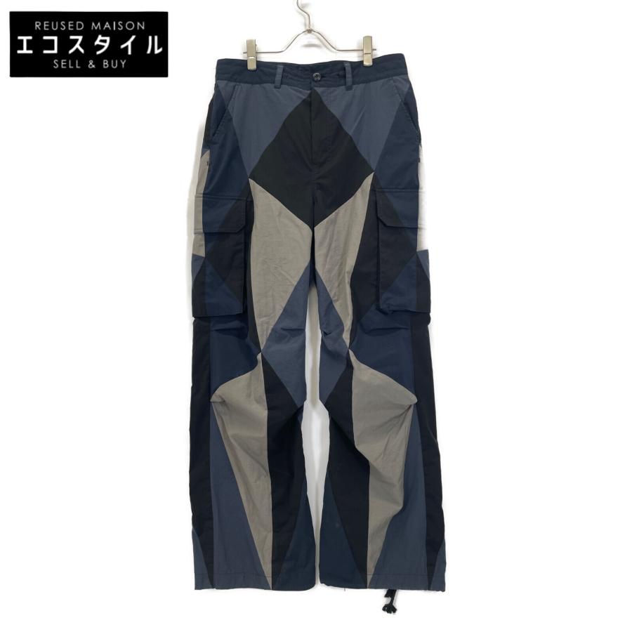 アンリアレイジ　パンツ　ナイロン　ドローコード　パッチワーク WRAP SHOP ONLINE OFFICIAL SHORTS｜ANREALAGE CHINO PATCHWORK パンツ