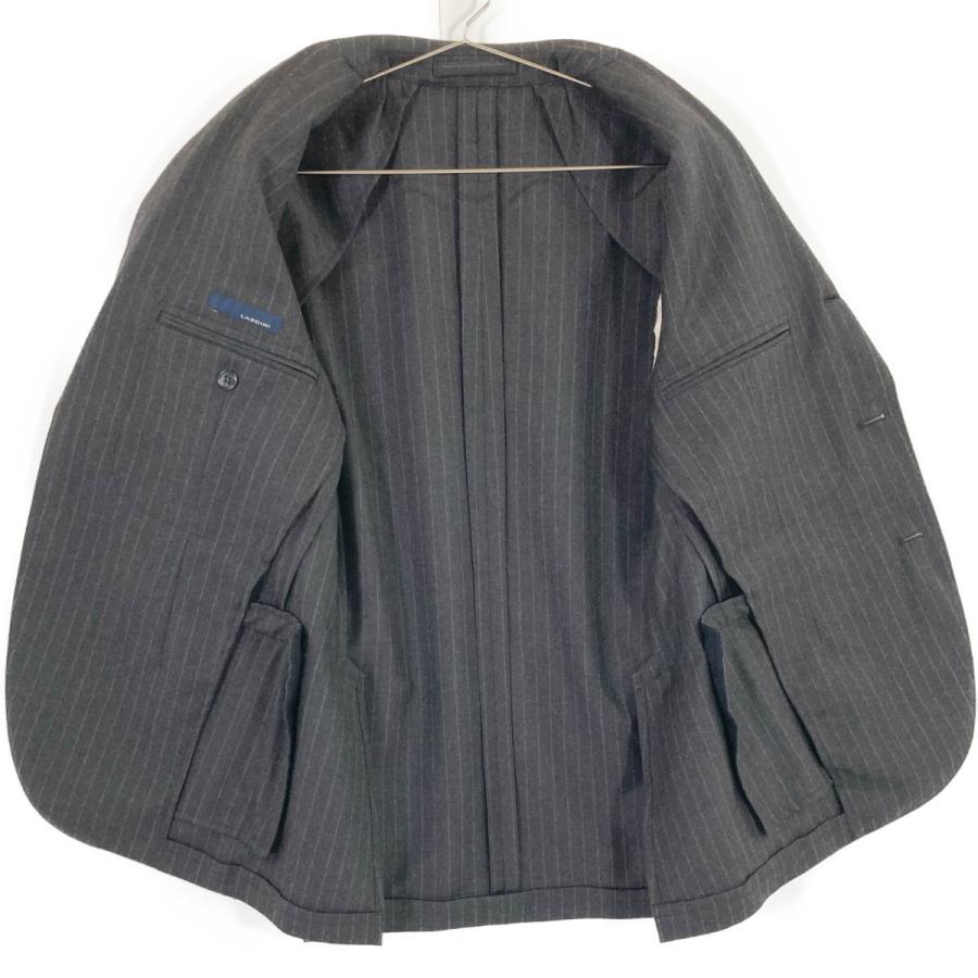LARDINI ラルディーニ グレー セットアップ ストライプ 46 LARDINI ラルディーニ グレー セットアップ ストライプ 46