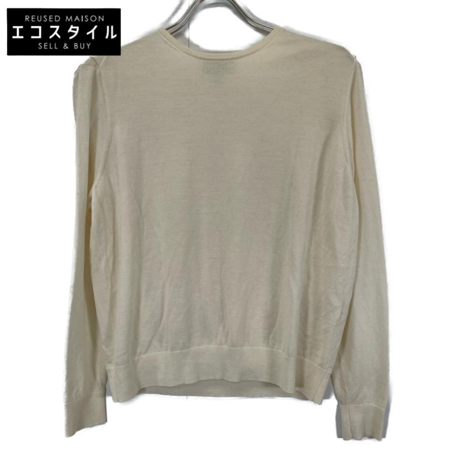 DRAWER ドゥロワー アイボリー ニット アイボリー 2 トップス ウール  