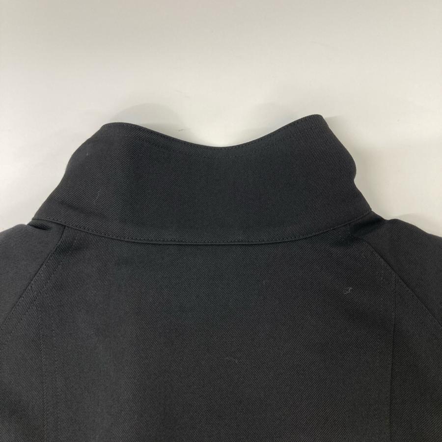 CABaN キャバン 黒 ウールギャバジン スタンドカラーコート ブラック M