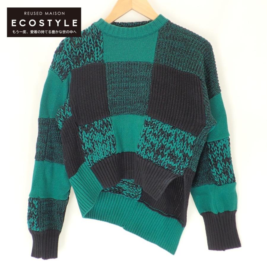 sacai（サカイ） 22-05945 グリーン バッファローチェック サイド