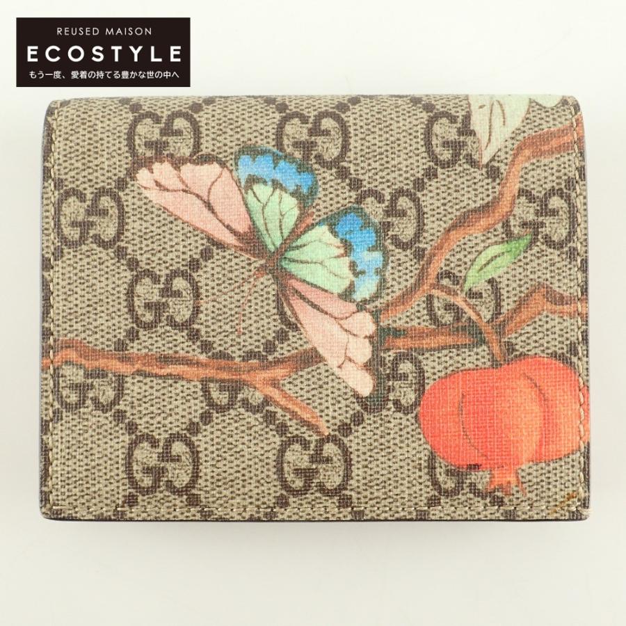 GUCCI（グッチ） 美品 424896 ティアン GGスプリーム カードケース