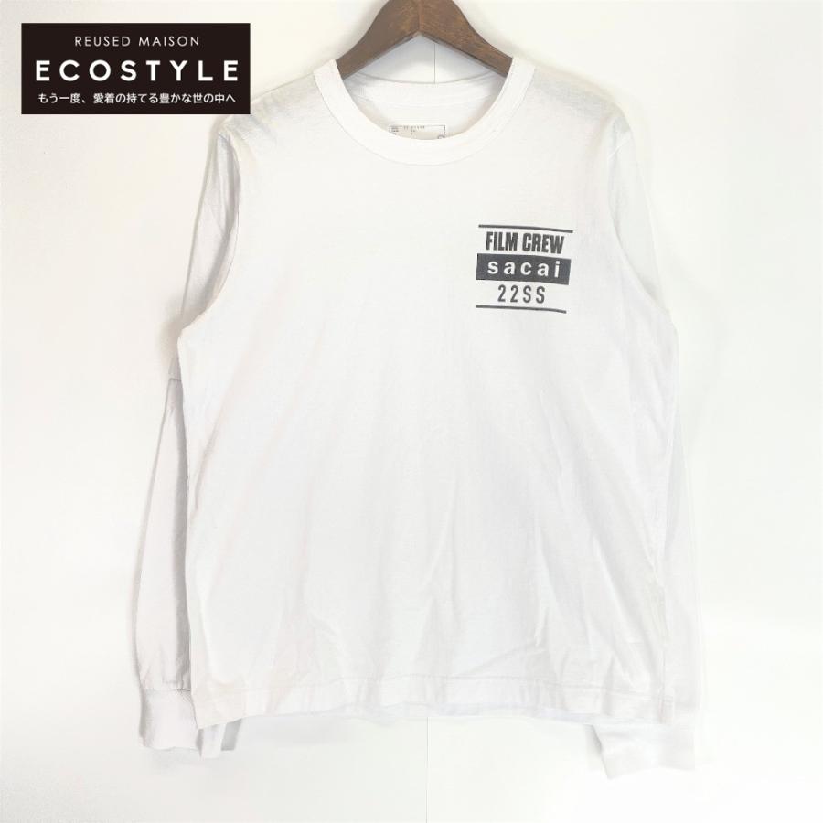 sacai 美品/22SS サカイ 22-0400S Film Crew L/S T-Shirt