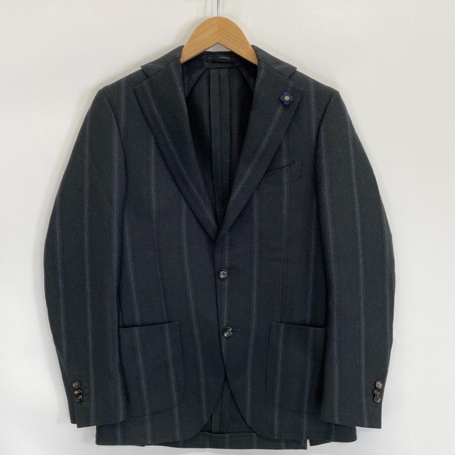 LARDINI（ラルディーニ） JQ0526AQ ダークグリーン ストライプ 3B 