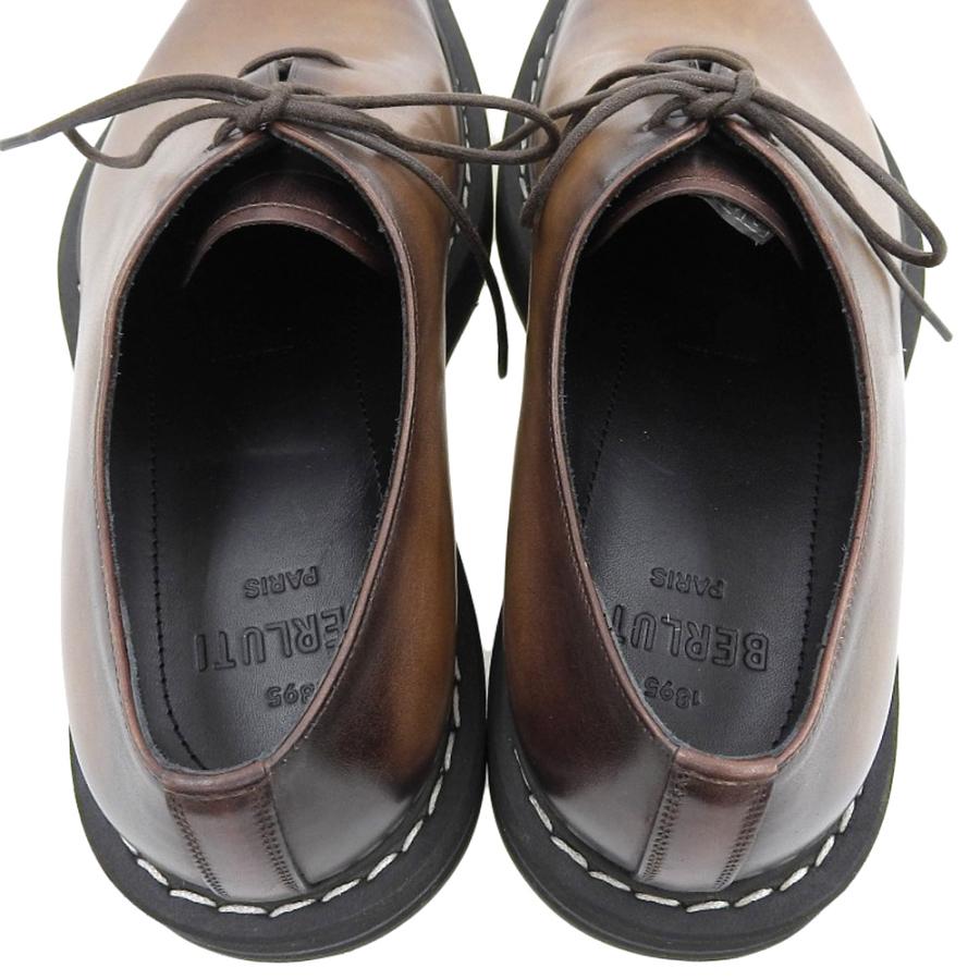 美品 BERLUTI ベルルッティ HOXTON プラットフォーム ホールカット