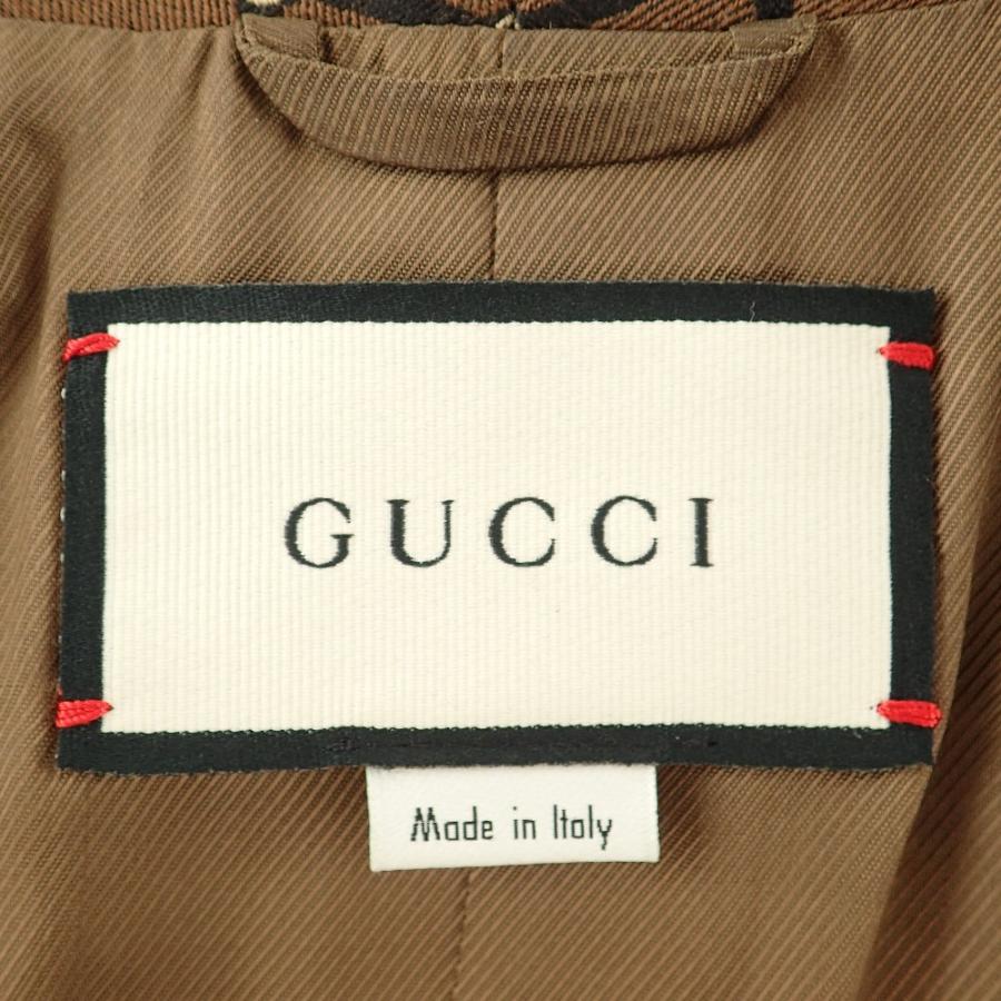 きいろGUCCIガウンコート GUCCI（グッチ） 美品/国内正規/ 625859 21SS GG柄 ガウン コート 44